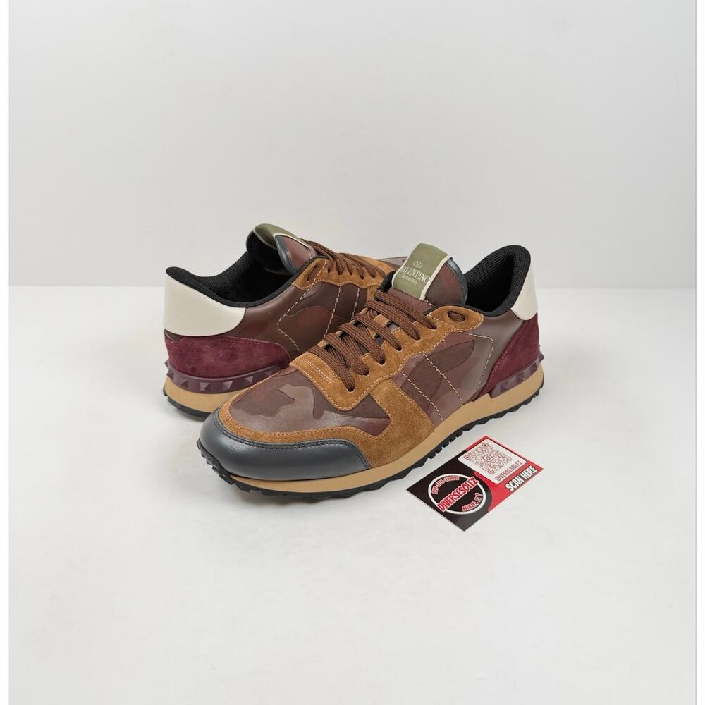 Size 42EU/9US - Valentino Garavani Rockrunner Camo